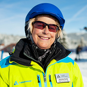 Tahoe Donner Downhill Instructor - Jeannie Hentz